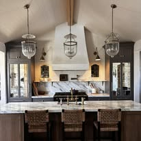 Vaulted Ceiling Kitchen